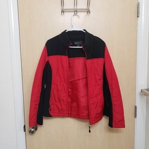 Style & Co Red Water Resistant Jacket